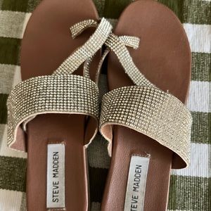 Steve Madden rhinestone sandals